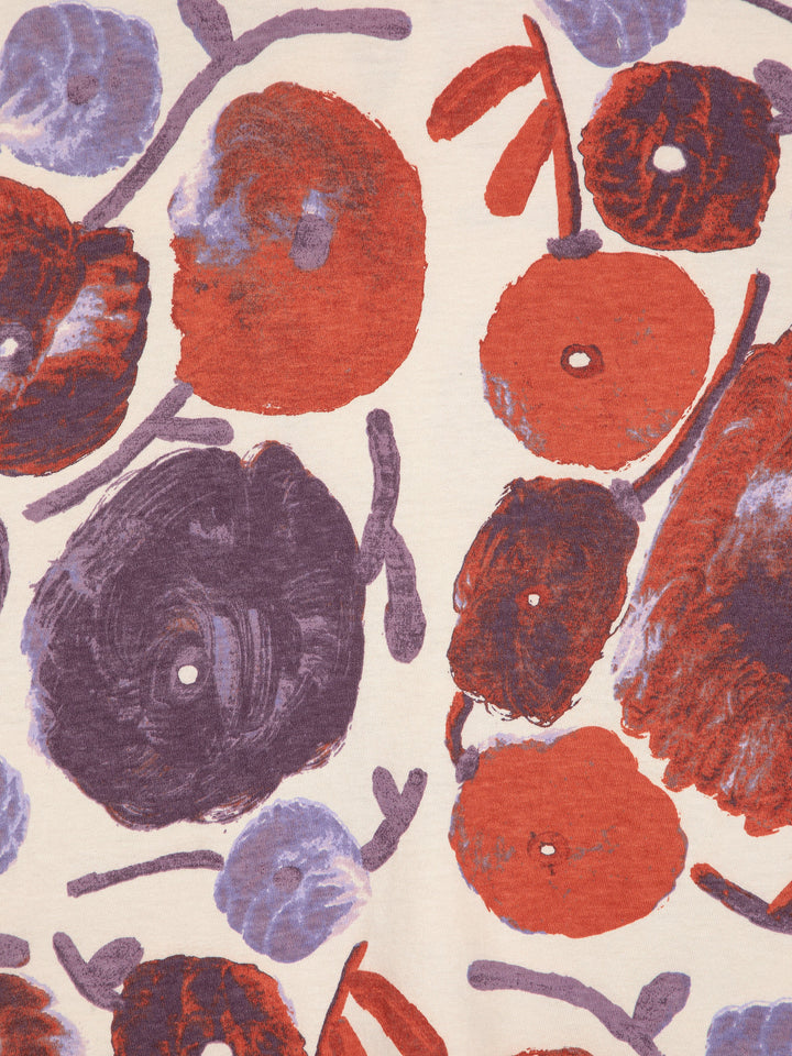 Dahlia patternTシャツ