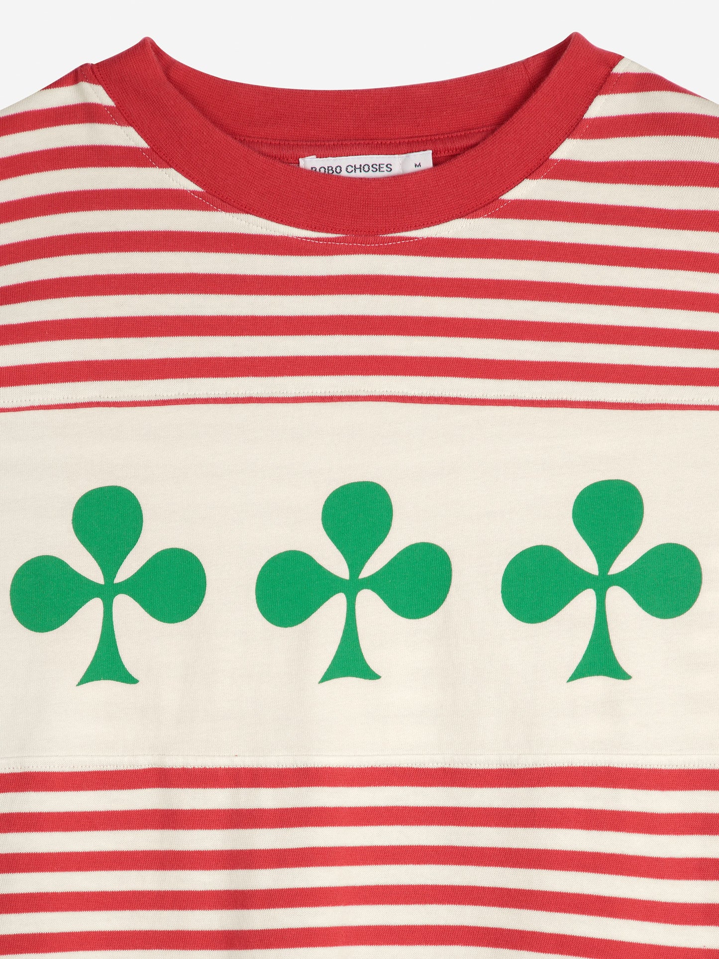 Shamrock ストライプリラックスTシャツ