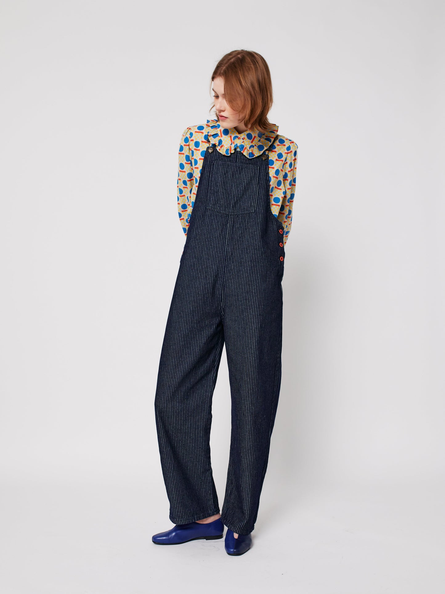 Geometric pattern 襟付きシャツ