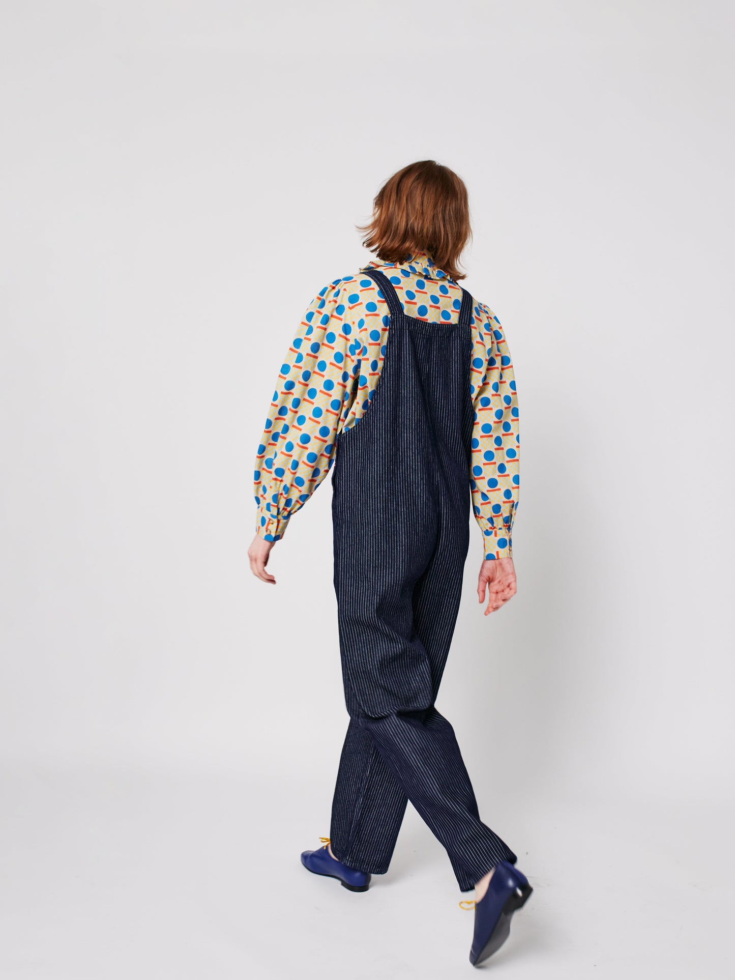 Geometric pattern 襟付きシャツ