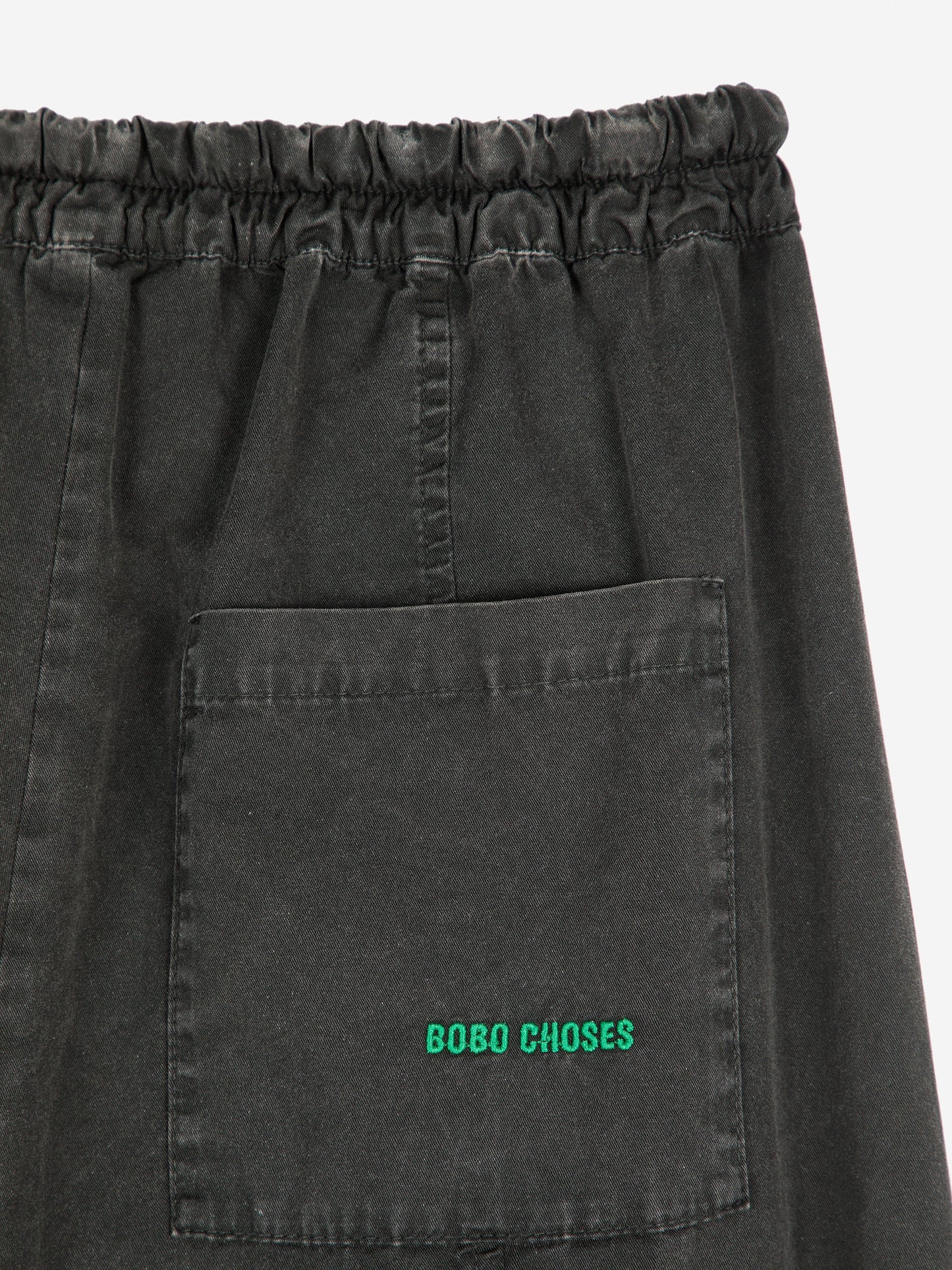 Dark grey コクーンパンツ