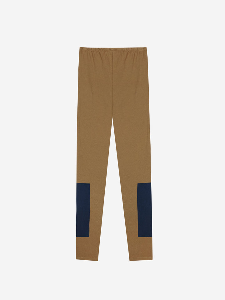 Color Block cotton leggings