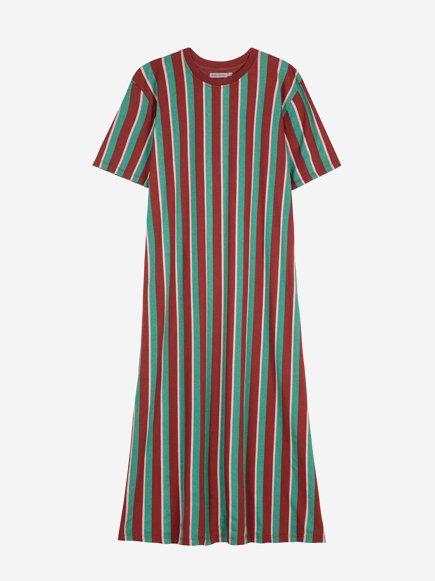 Stripedミディドレス