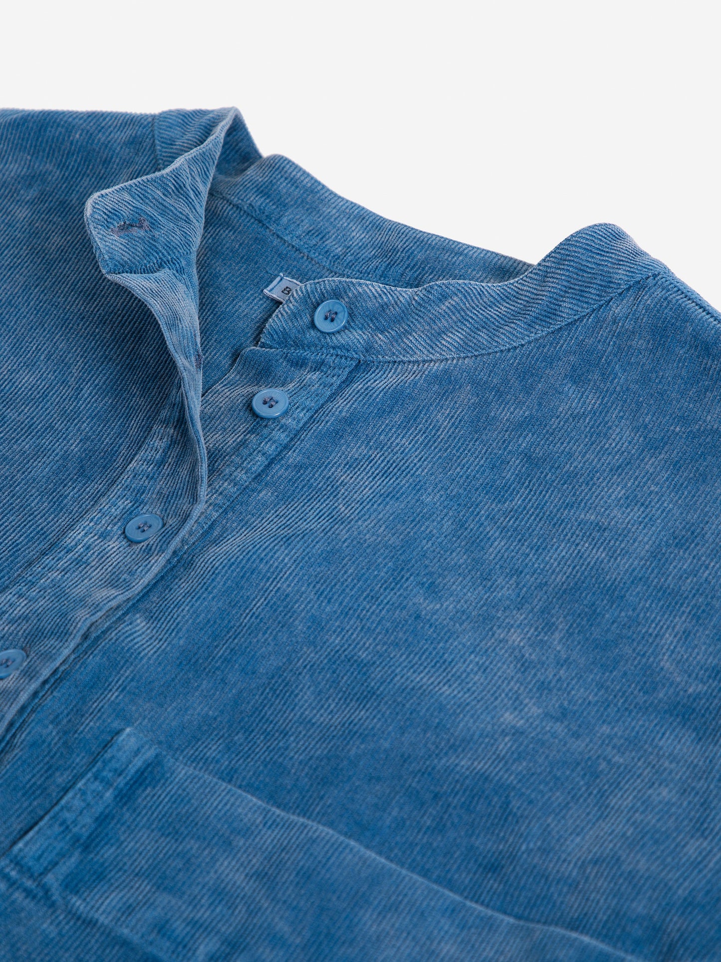 Blue corduroy リラックスドレス