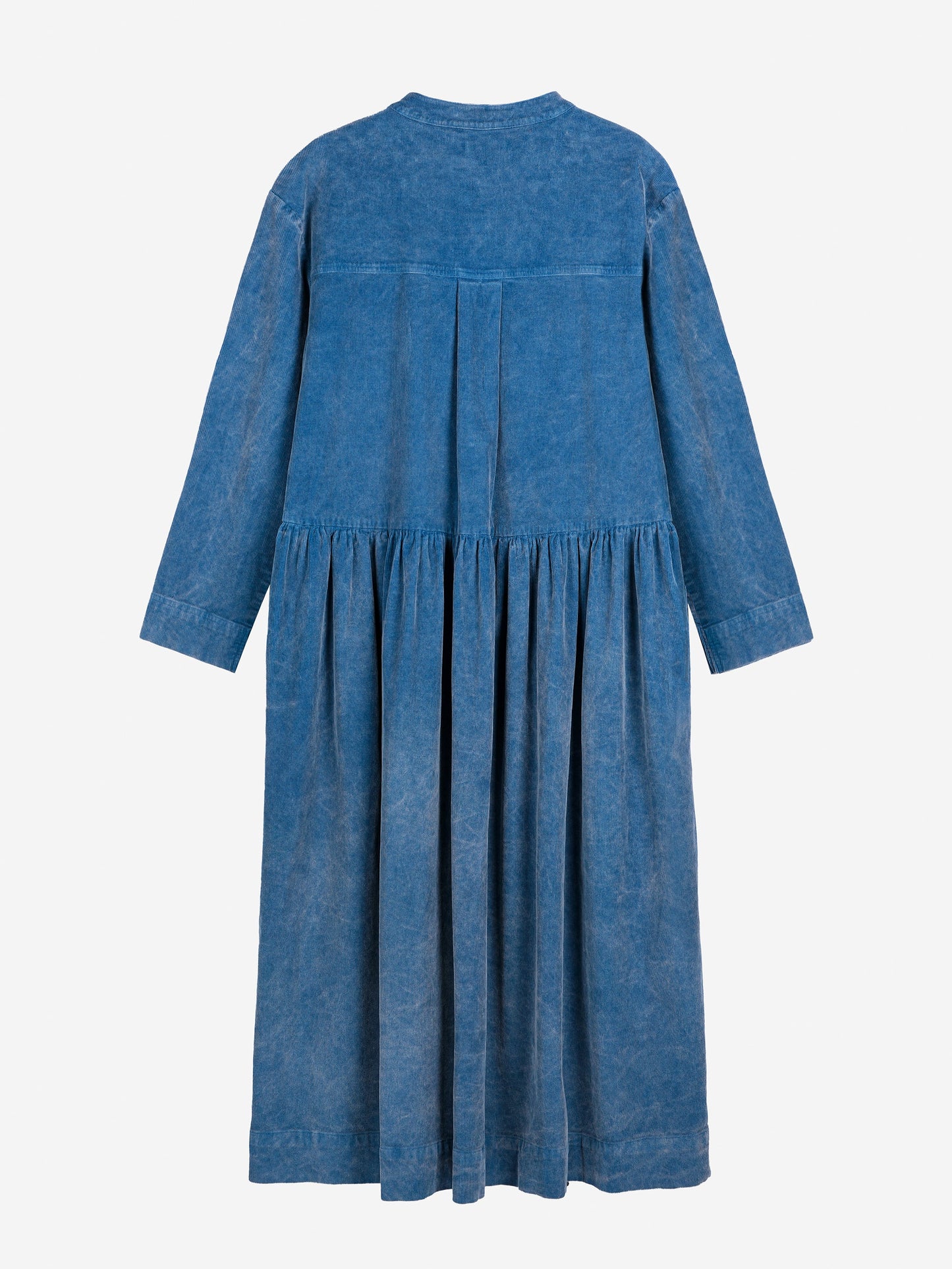 Blue corduroy リラックスドレス
