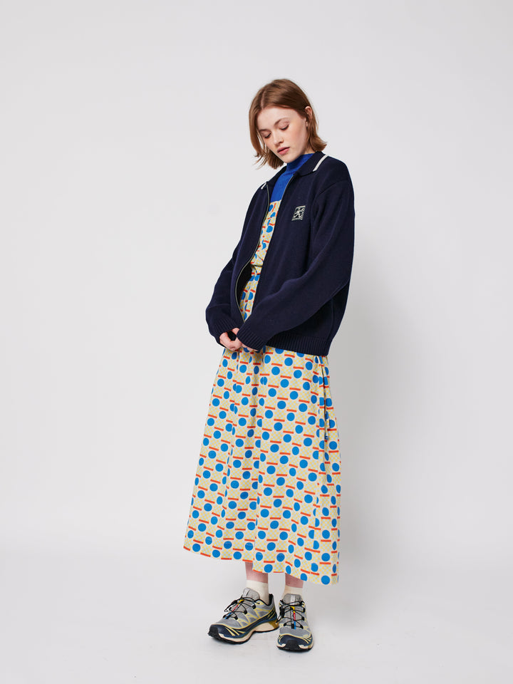 Mr Pencil zipped cardigan