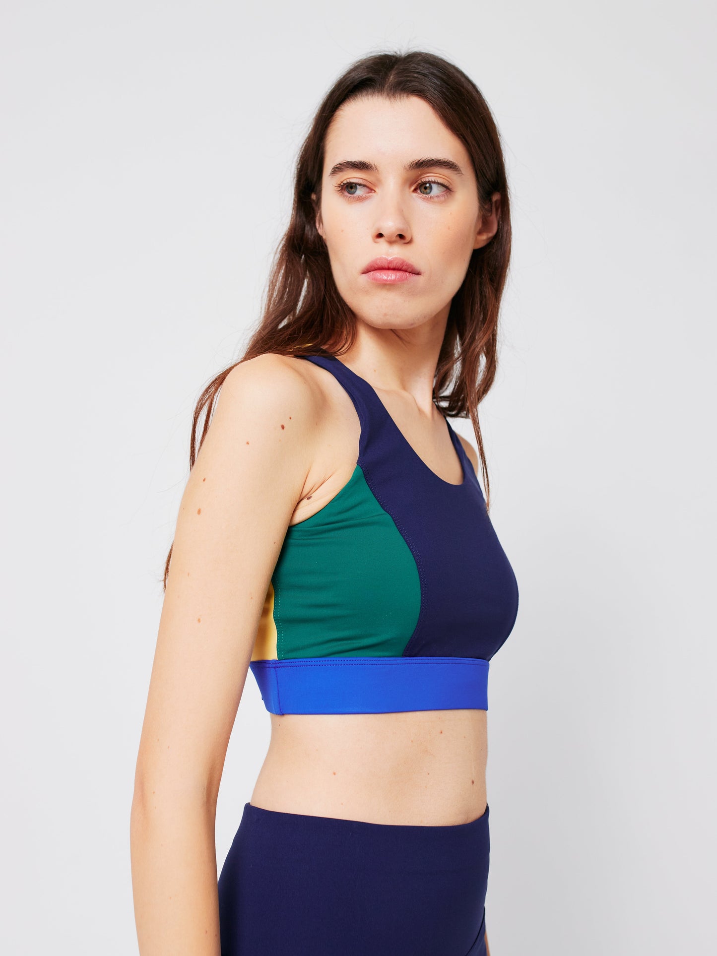 Color block sporty top
