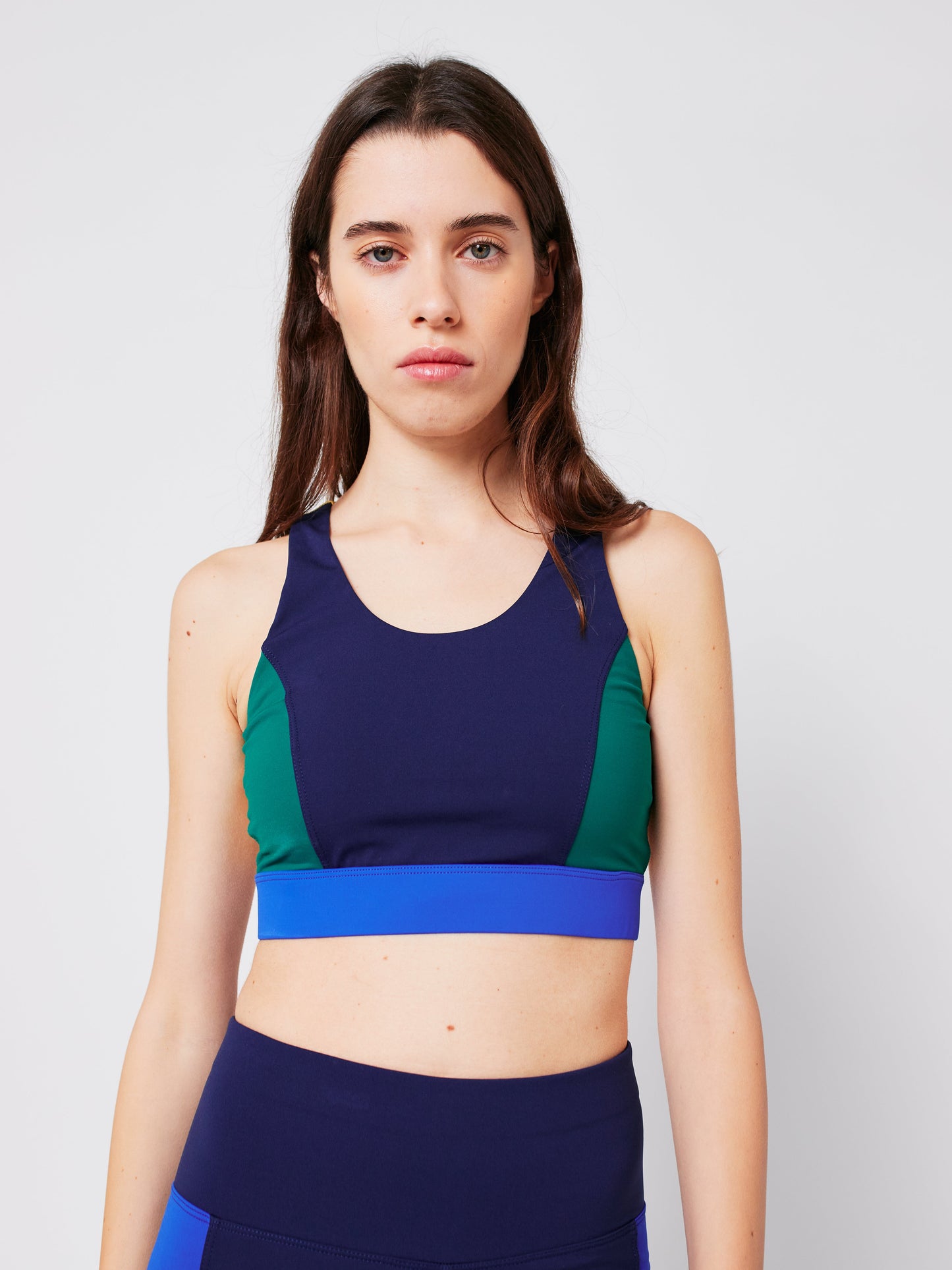 Color block sporty top