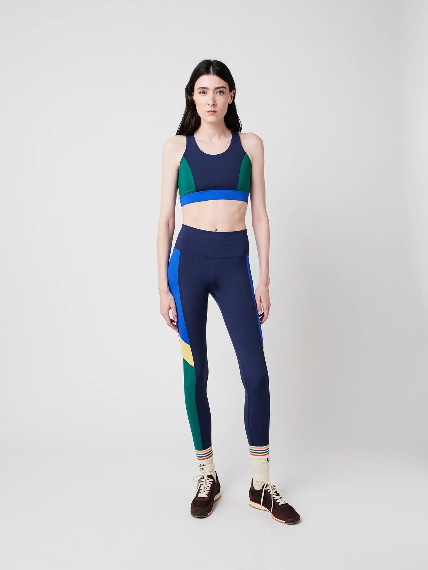 Color block sporty top