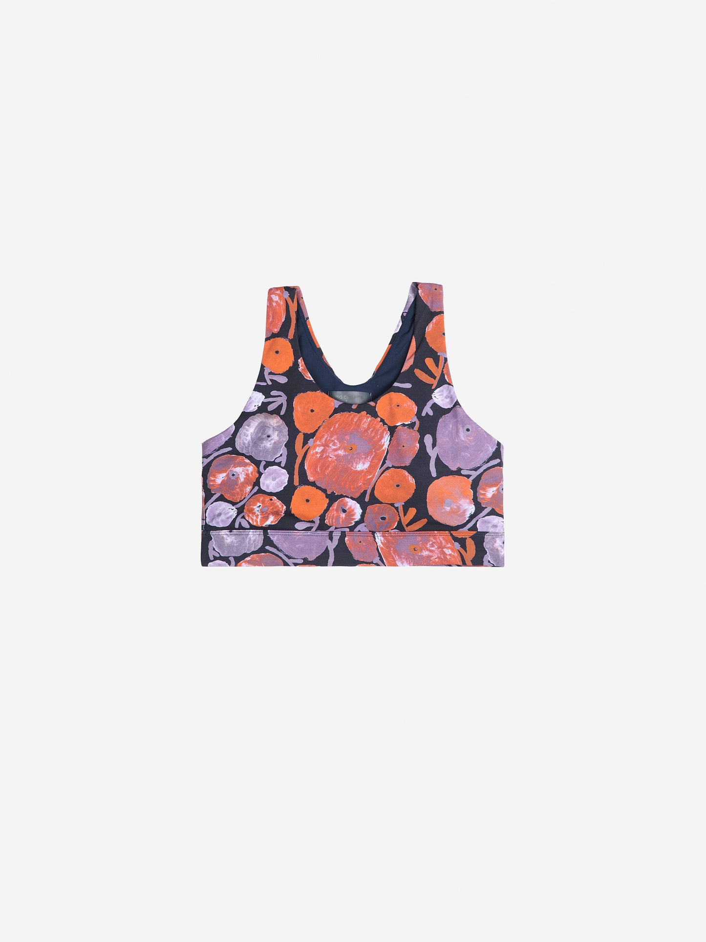 Dahlia pattern sporty top