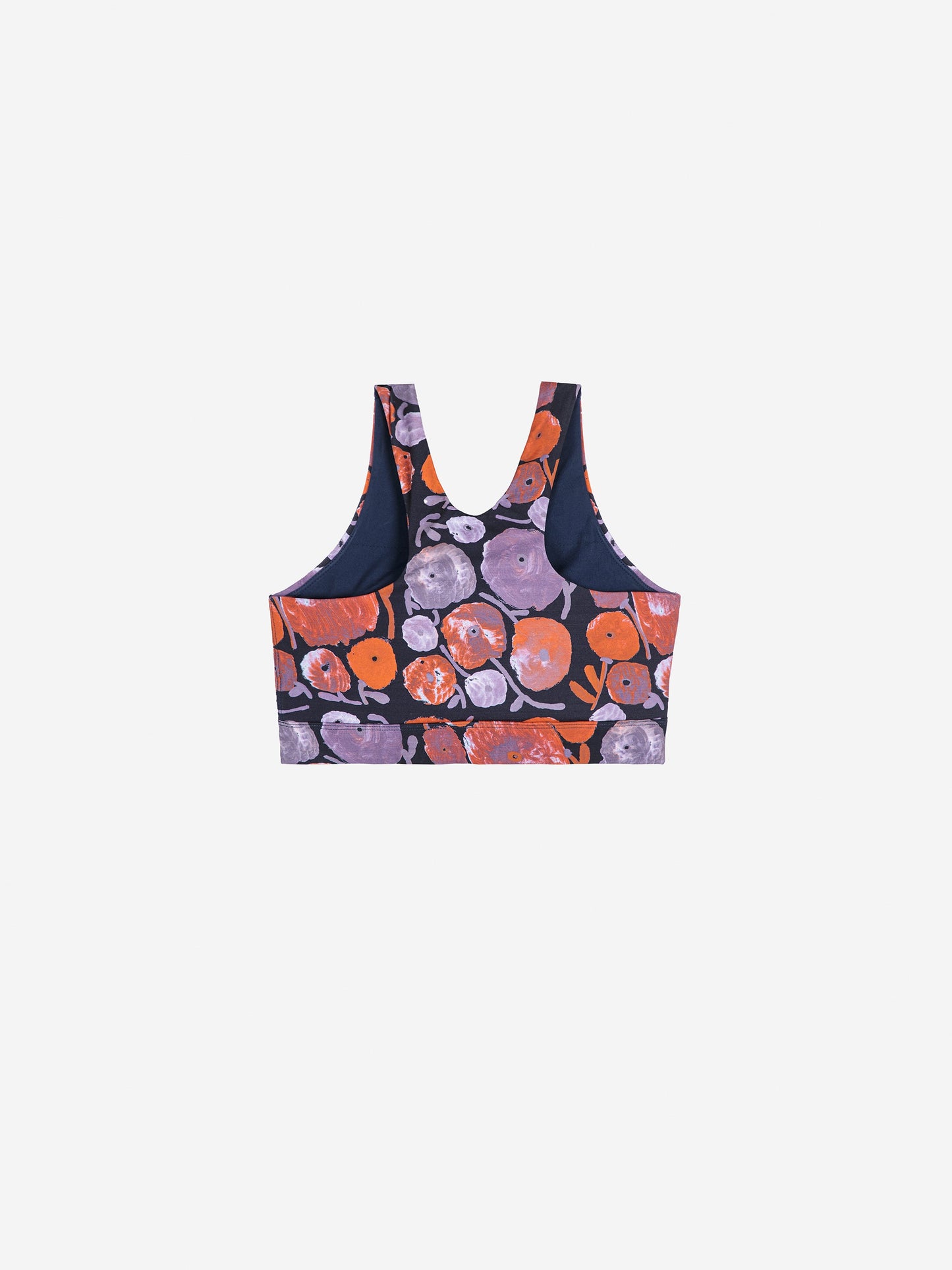 Dahlia pattern sporty top