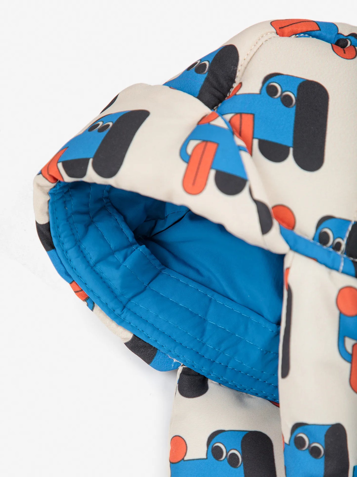 Doggy Mate all over chapka & mittens set