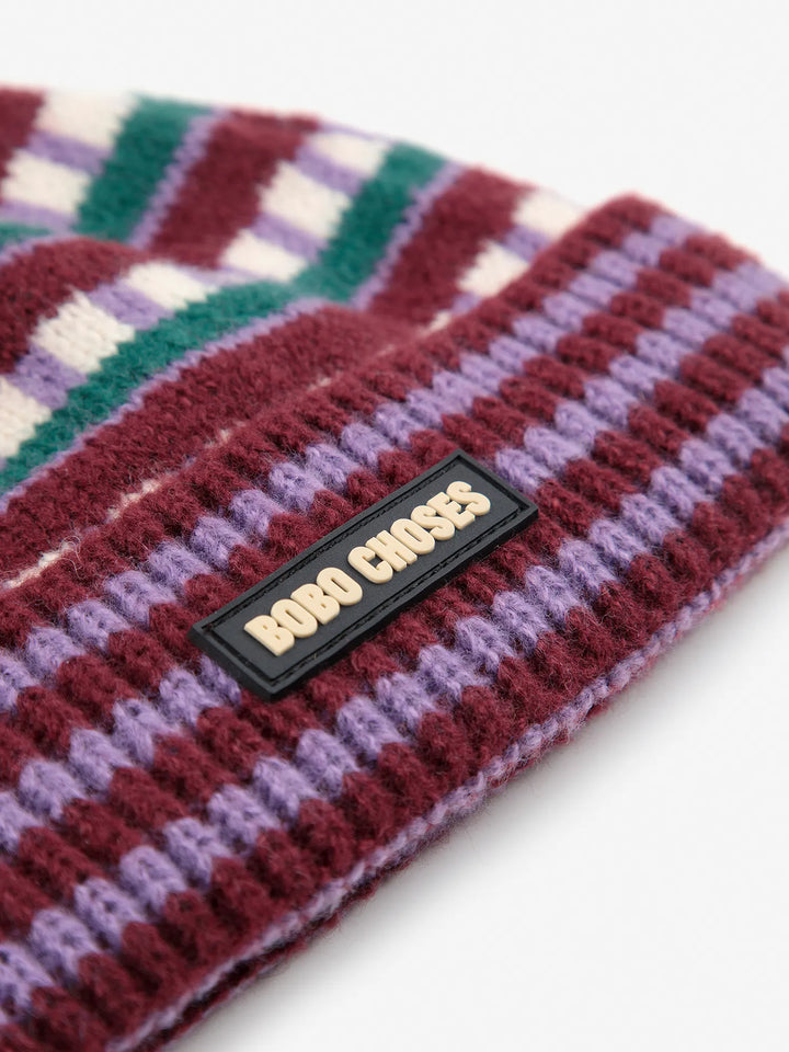 Bobo Choses jacquard beanie & mittens set