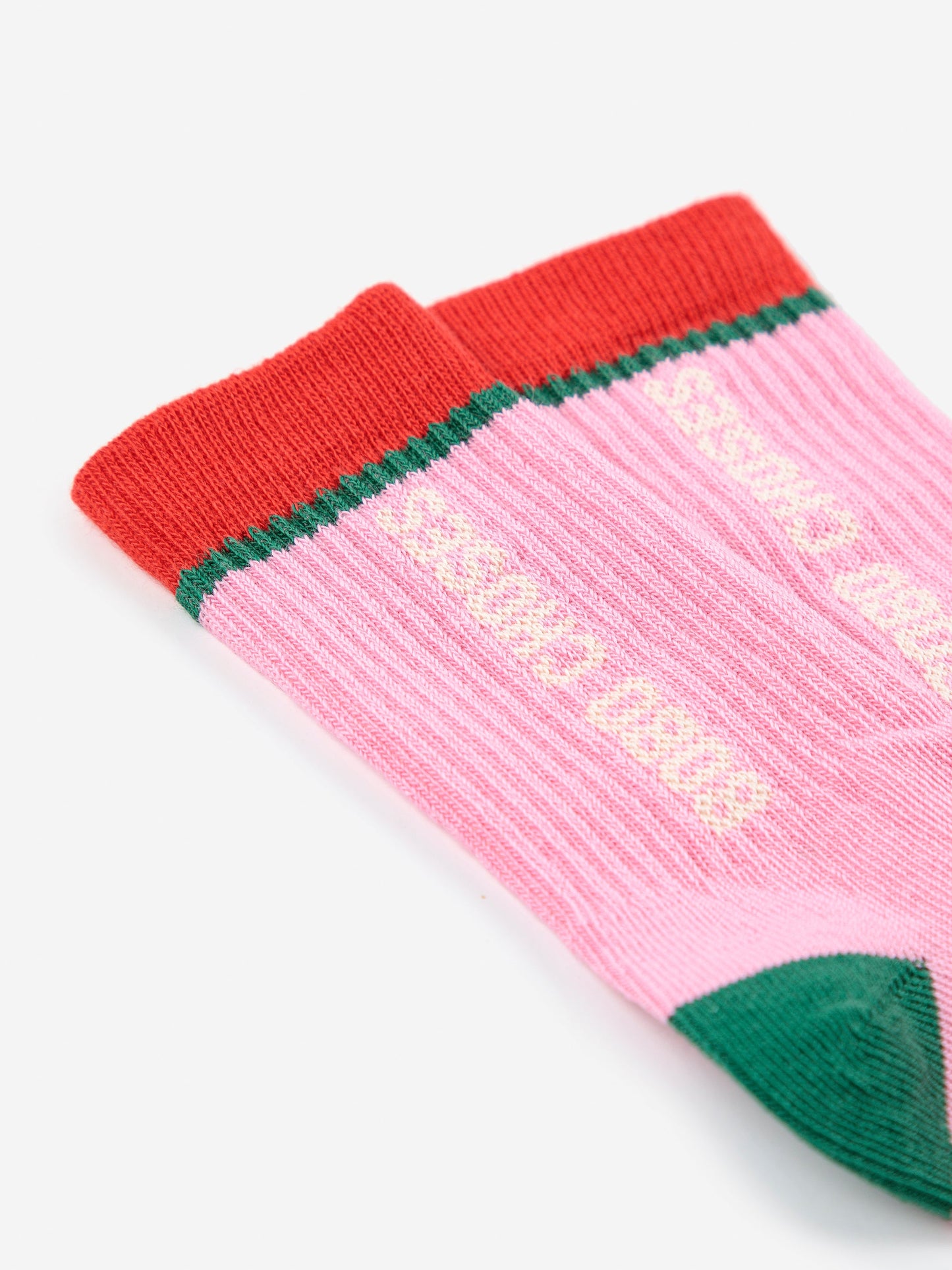 Bobo Choses カラーブロックロングソックス