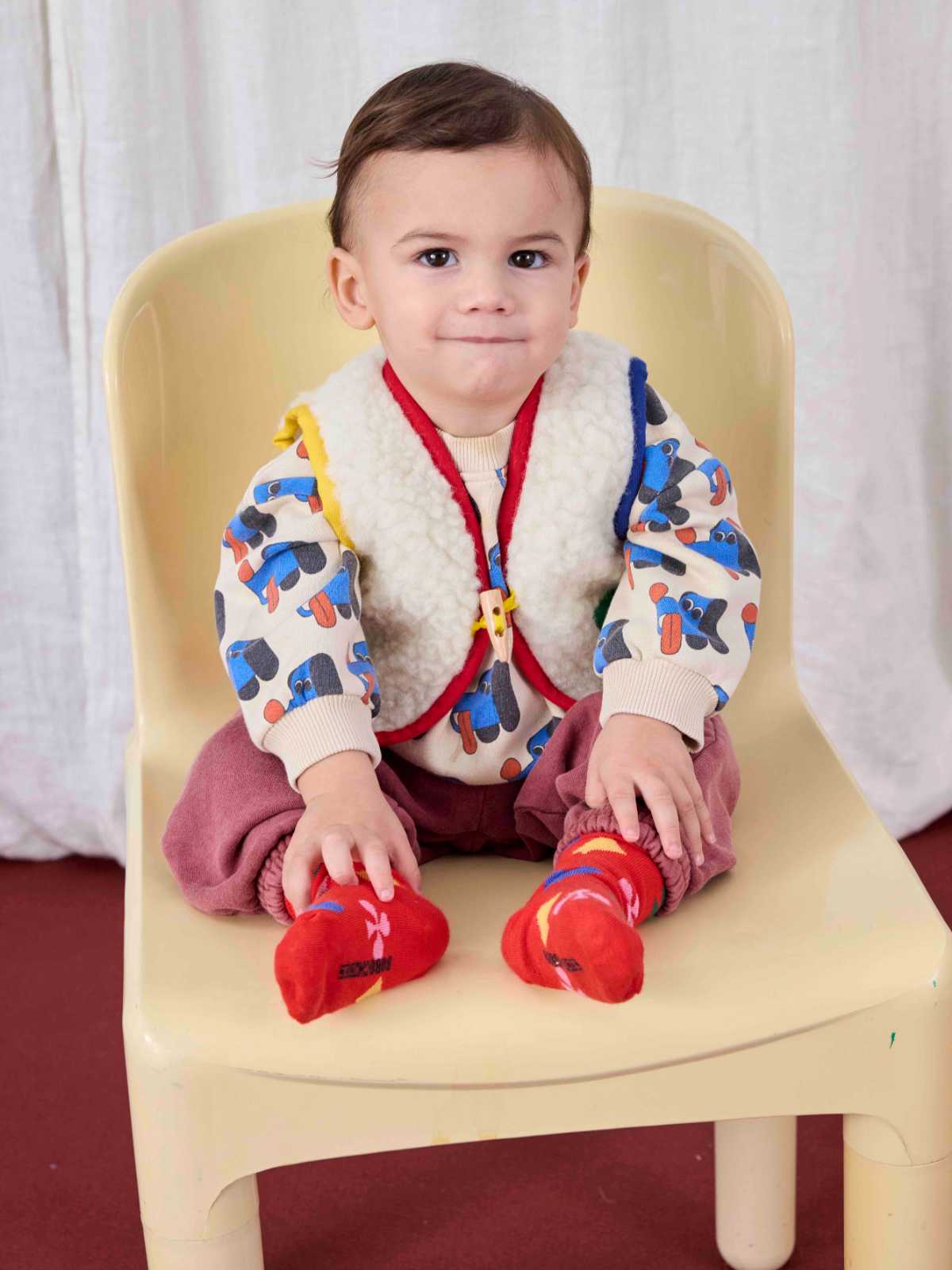 Bobo Choses x Binibamba snuggle vest