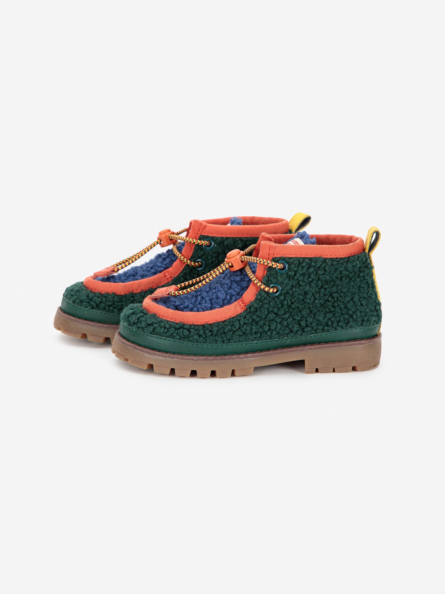 Bobo Choses x Camper Compas Wallabee sheepskin shoes