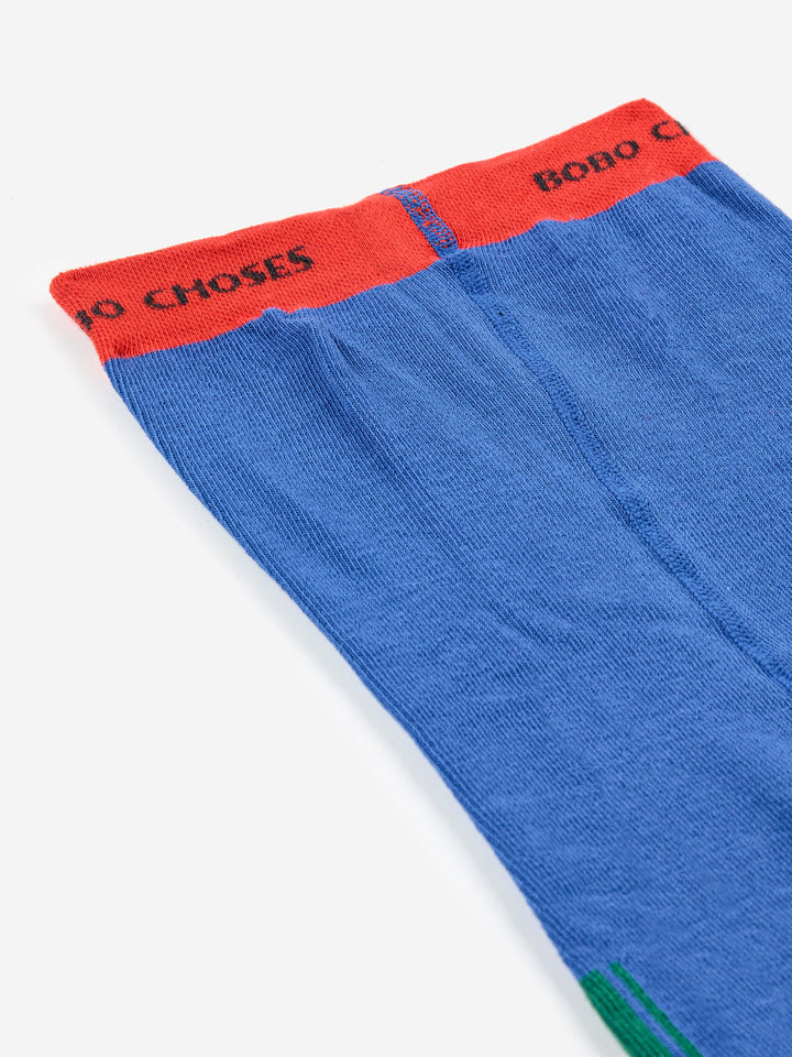 Bobo Choses カラーブロックタイツ