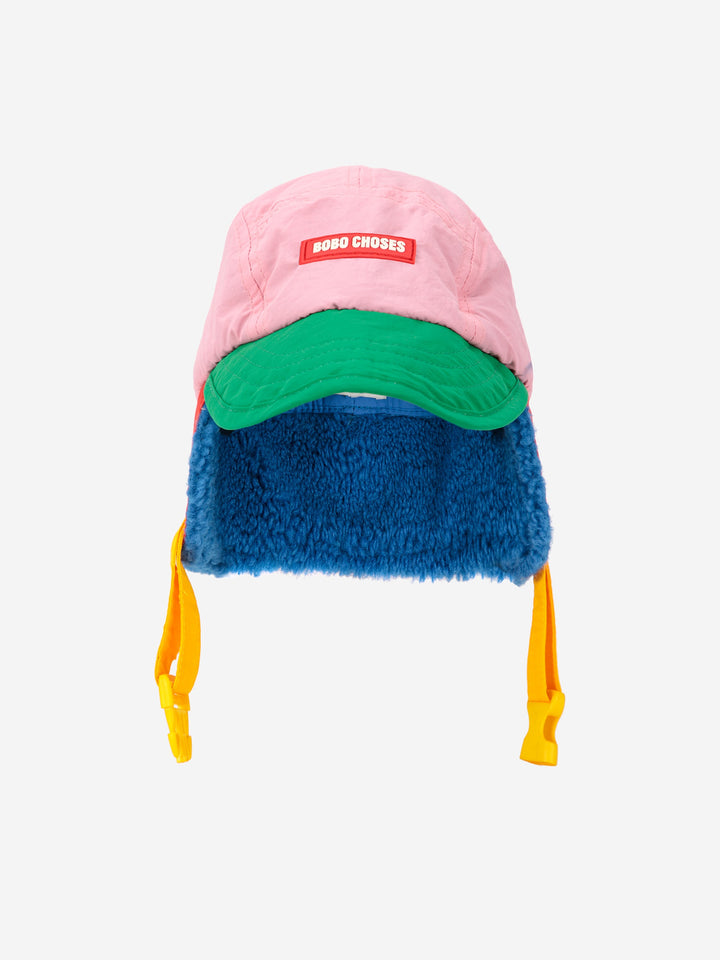 Bobo Choses カラーブロックウィンターキャップ