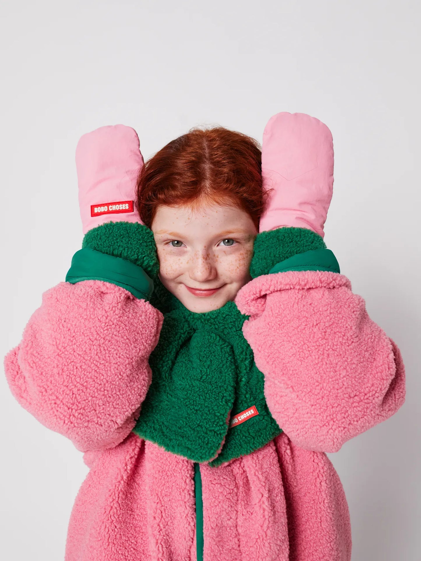 Bobo Choses bicolor mittens