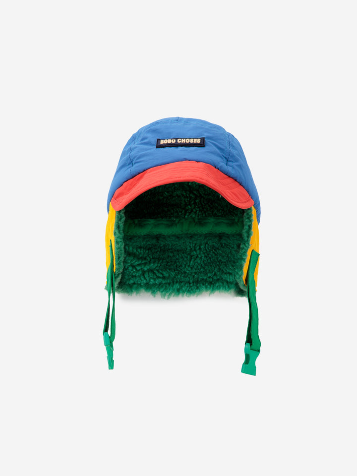 Bobo Choses カラーブロックウィンターキャップ