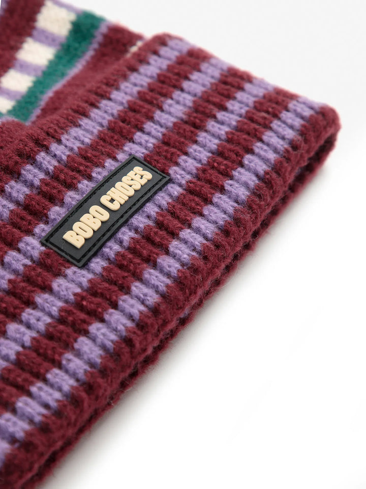 Bobo Choses jacquard beanie & gloves set