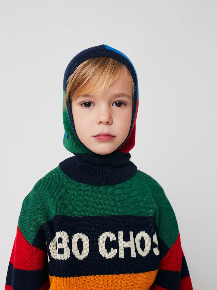 Multicolor Tiles jumper set