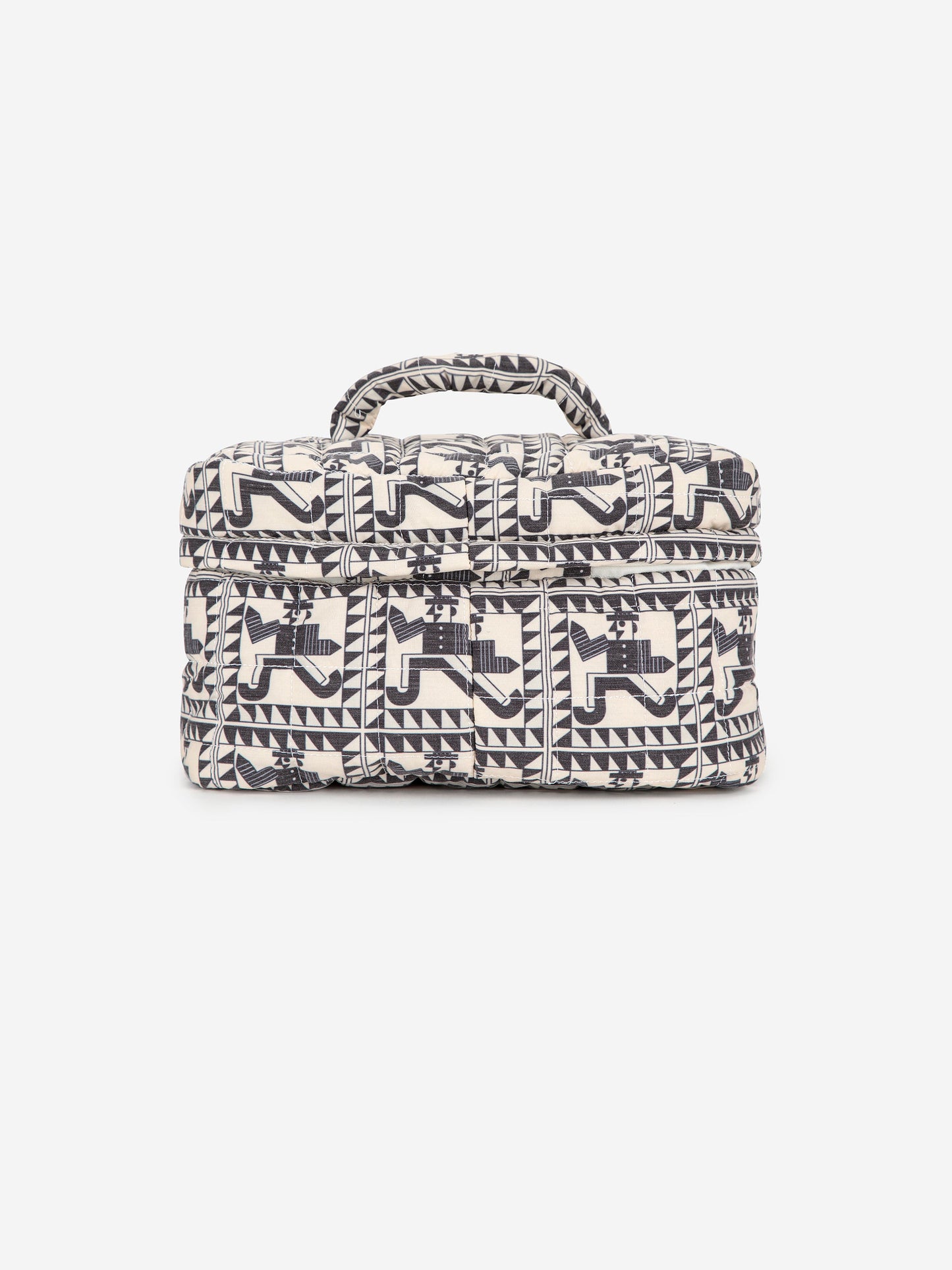 Quilted travel pouch