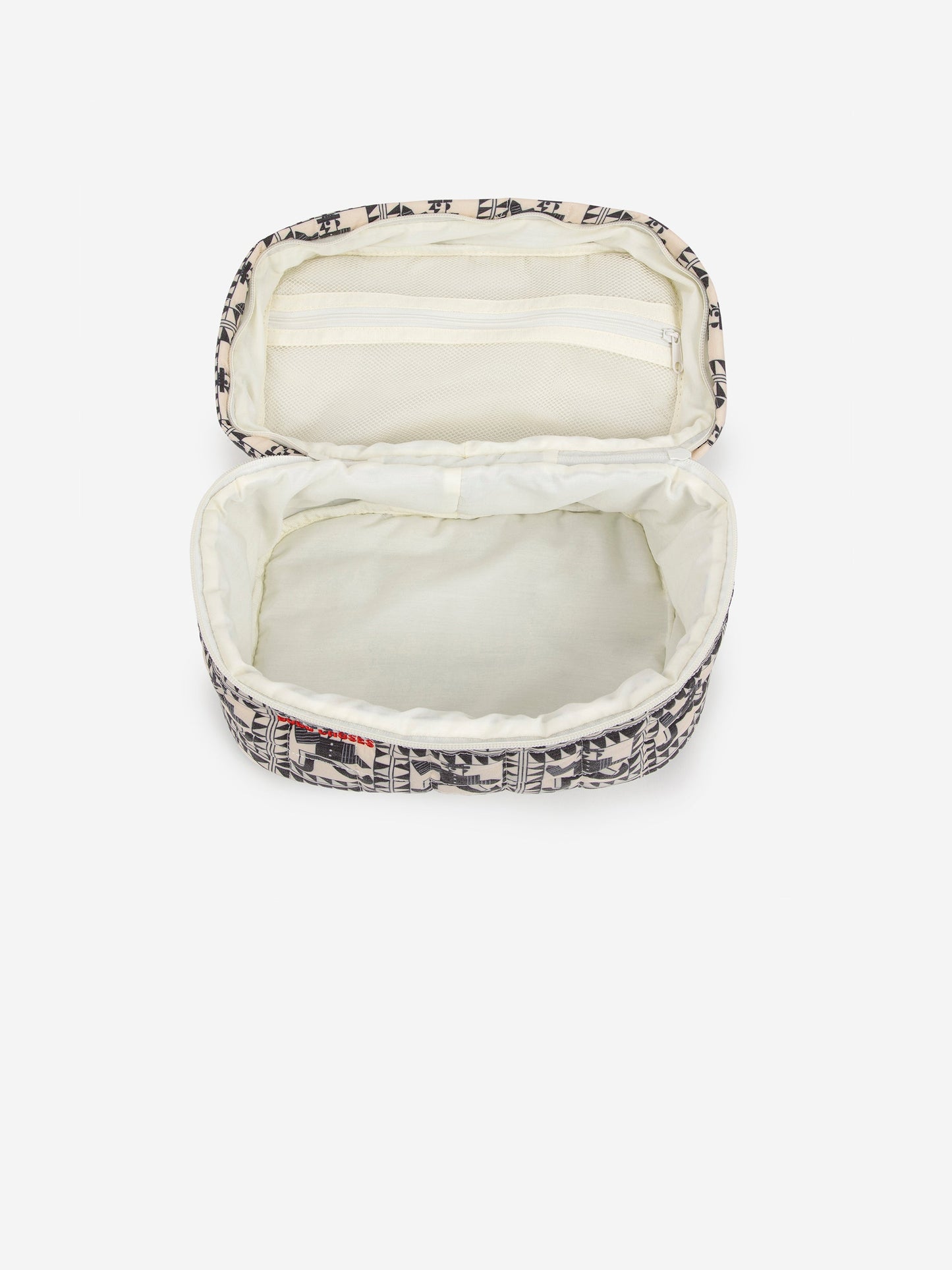 Quilted travel pouch
