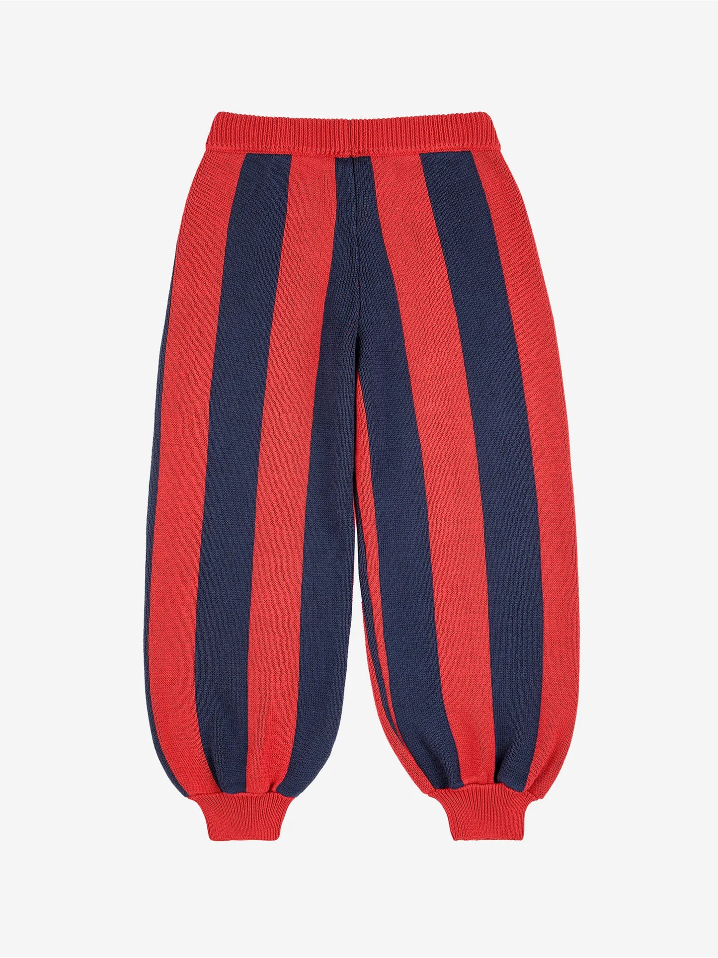 Striped knitted pants
