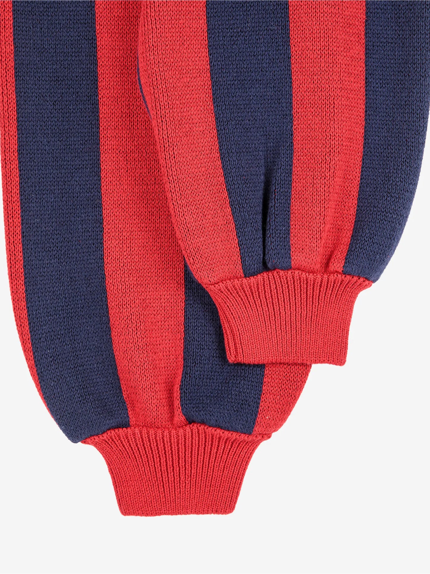 Striped knitted pants