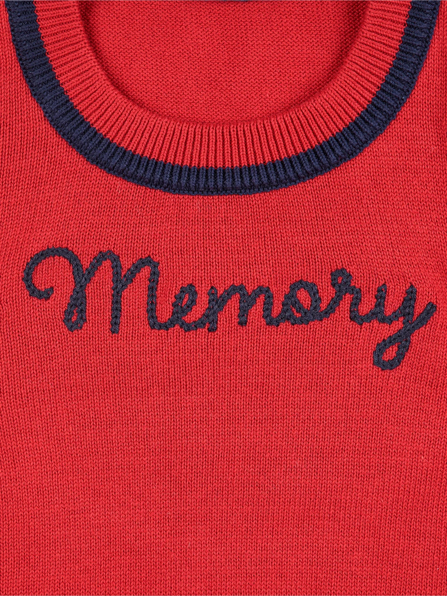 Memory knitted vest
