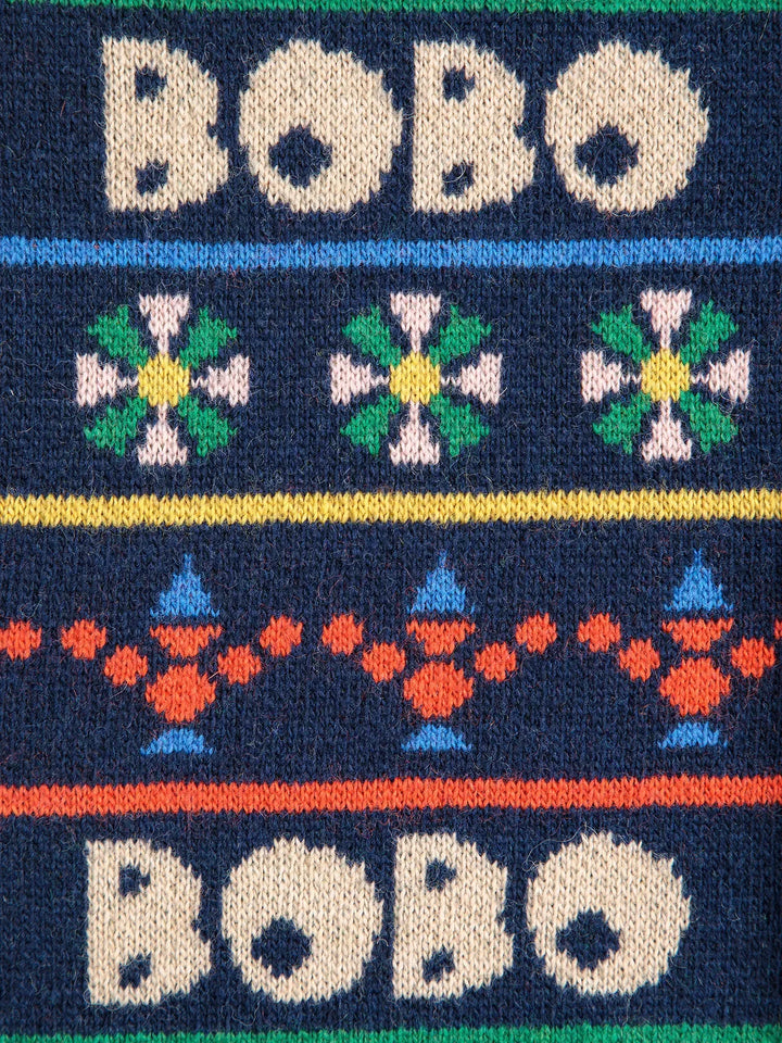 Toys all over knitted vest