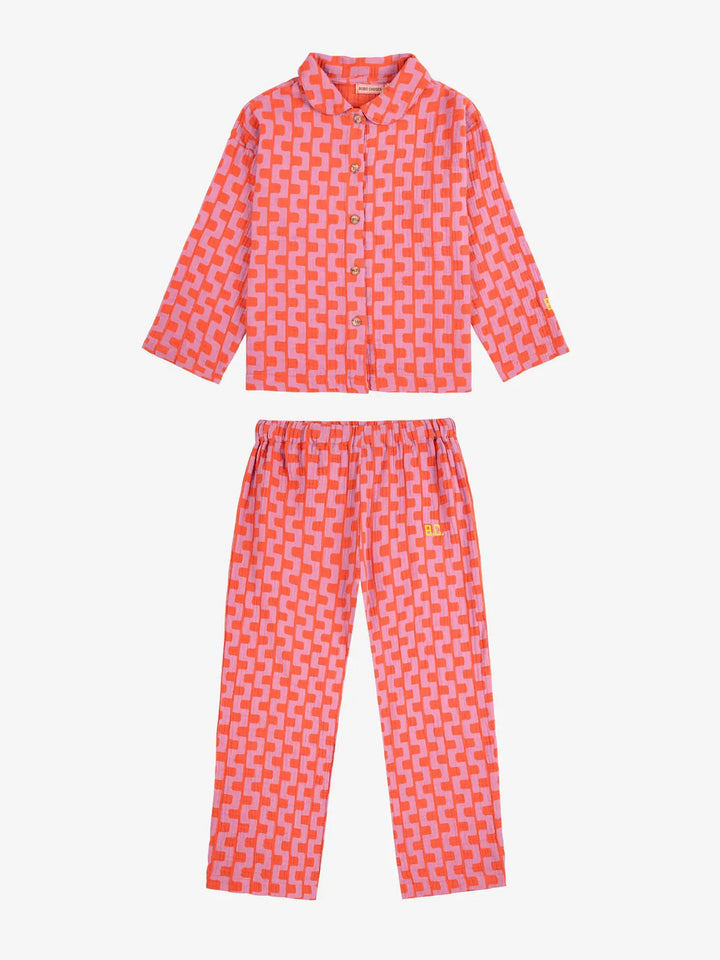 Color Chain all over loungewear set