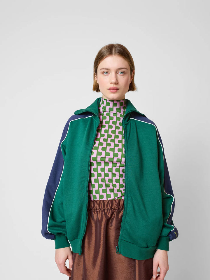 Purple print t-shirt