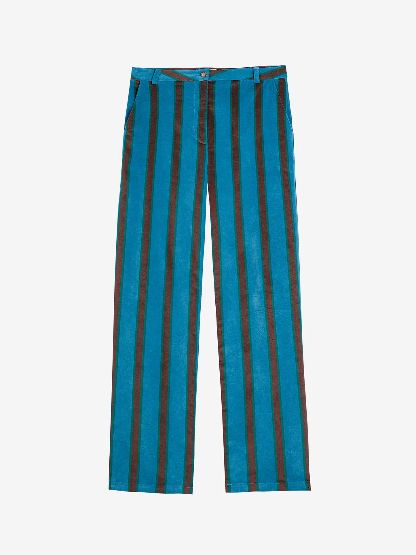 Striped all over pants