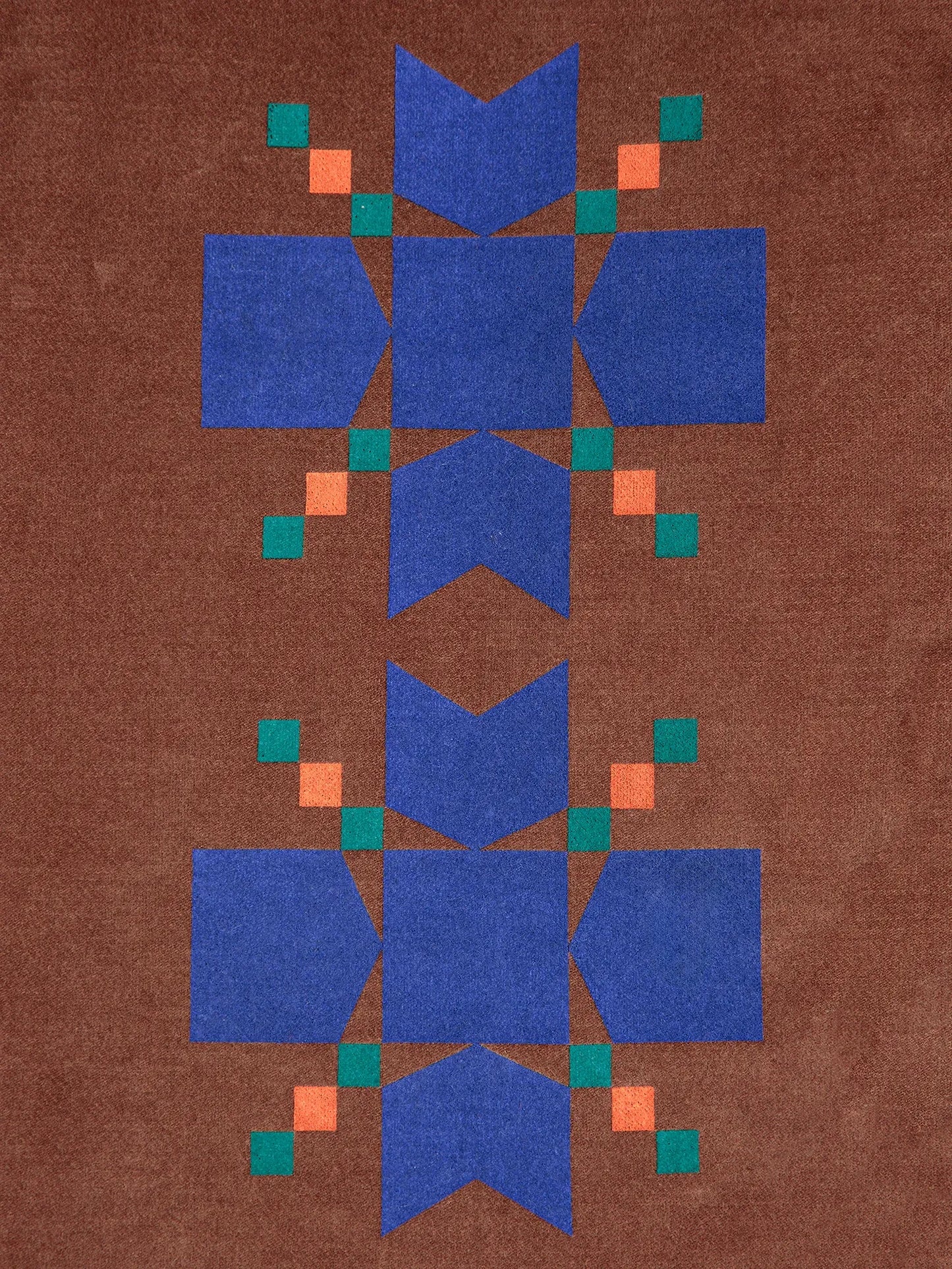 Snowflake velvet vest