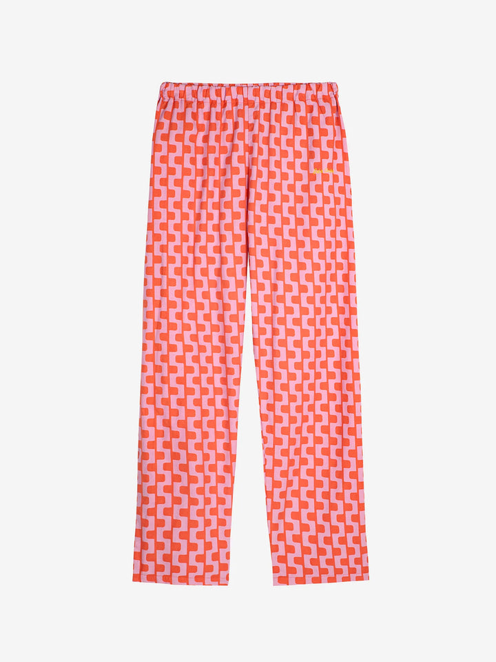 Purple printed loungewear set