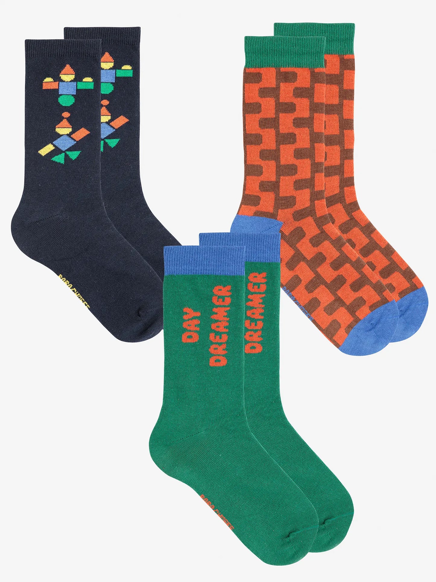 Day dreamer boy socks pack x 3
