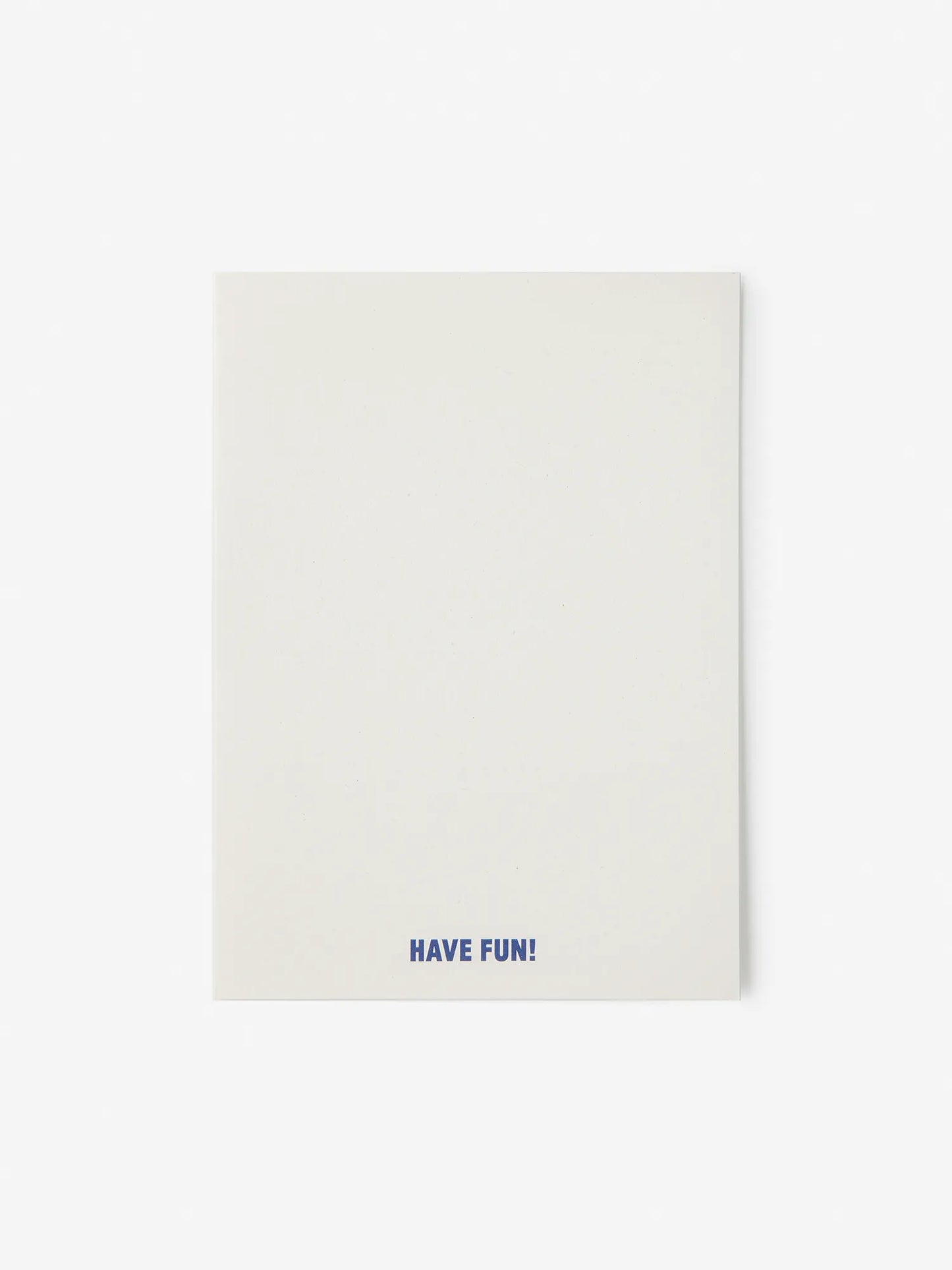 Have fun postcard set