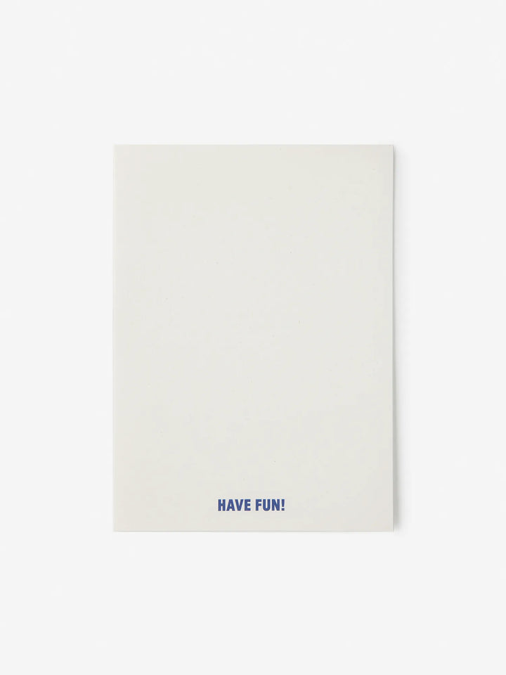 Have fun postcard set