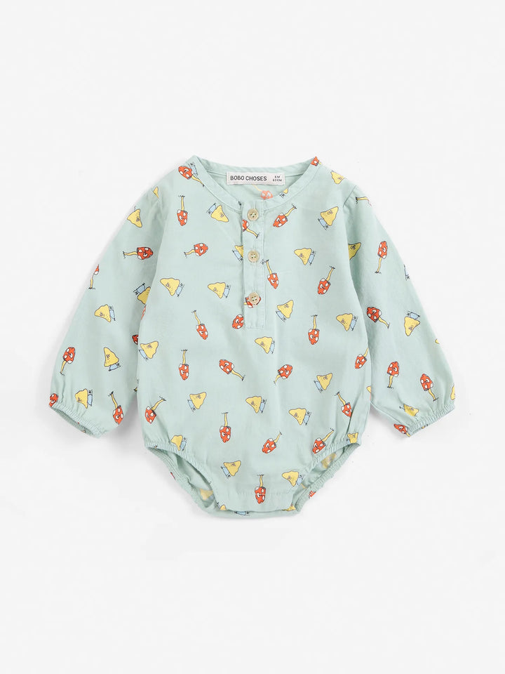 Mush Monster Duo all over woven body