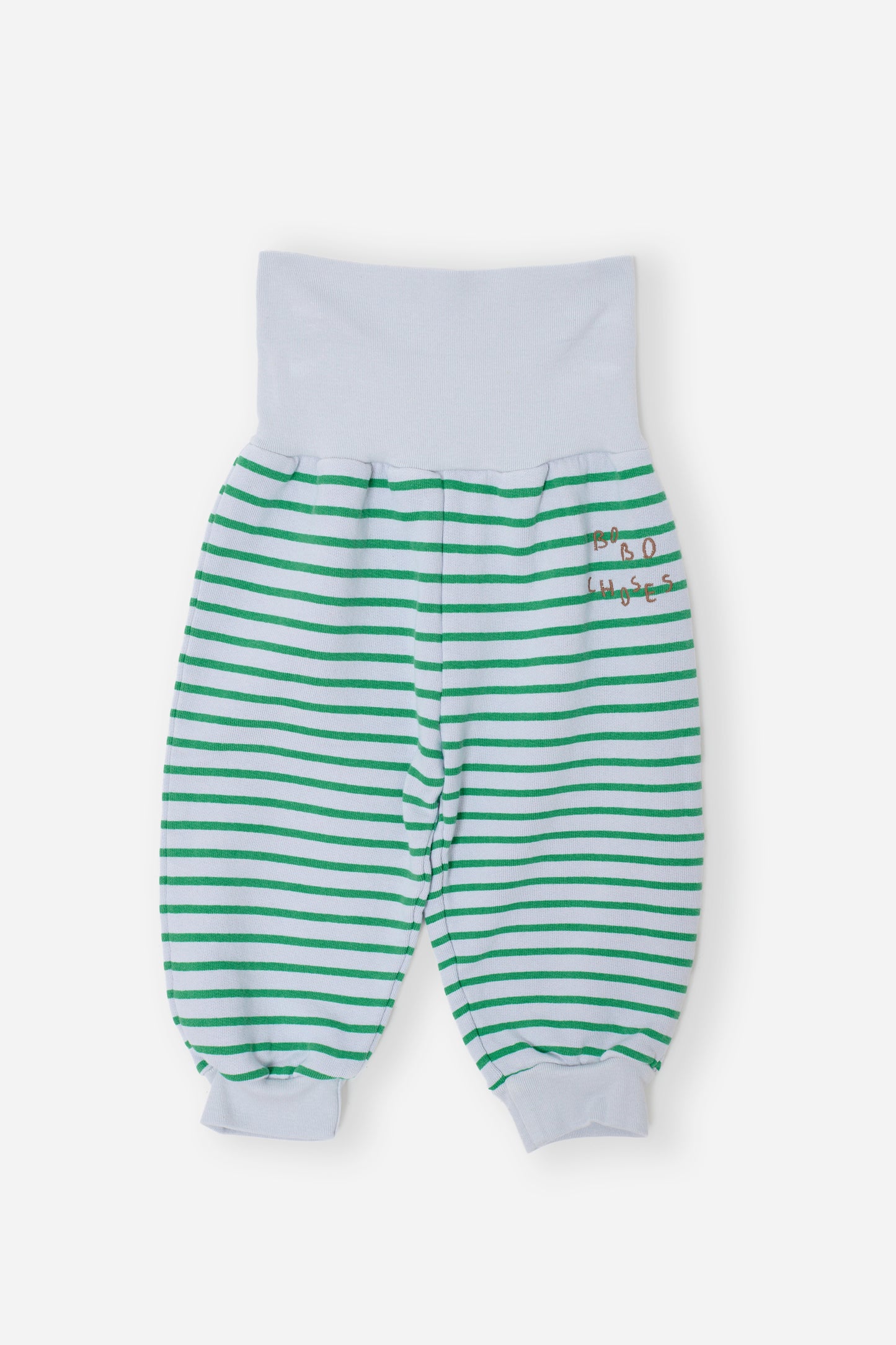 Bobo Choses blue stripes jogging pants
