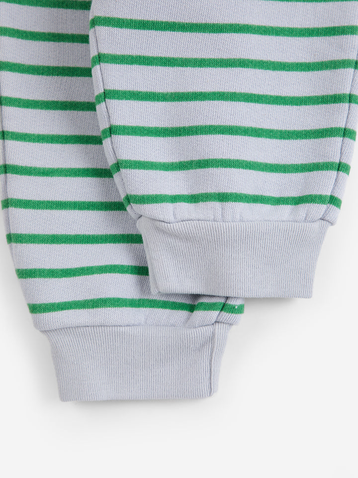 Bobo Choses blue stripes jogging pants