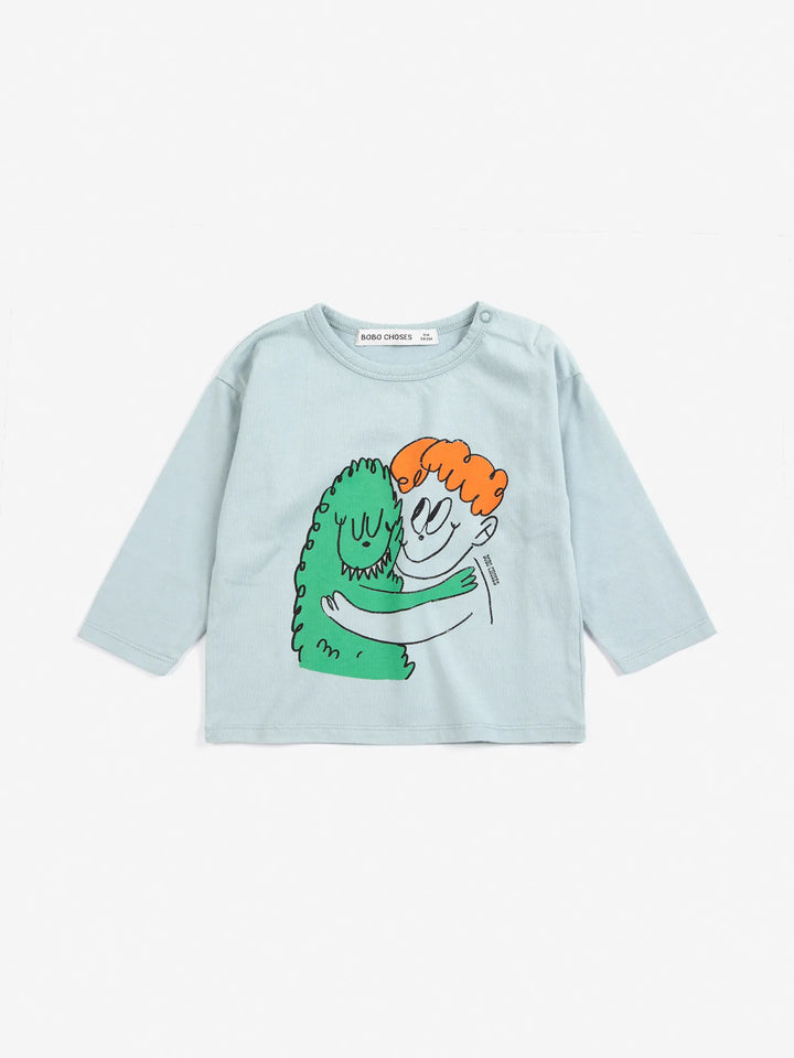 Hug Hairy Monster baby T-shirt