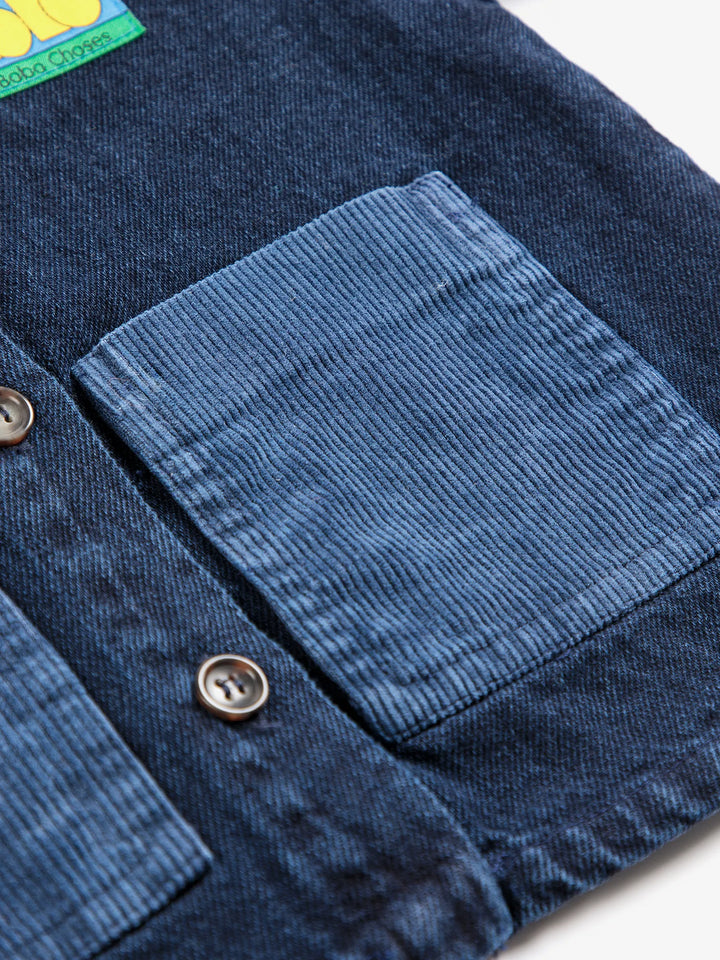 Booo Bo Choses Tag baby denim shirt