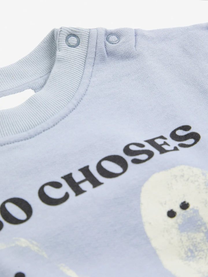 Booty Ghosts blue baby sweatshirt