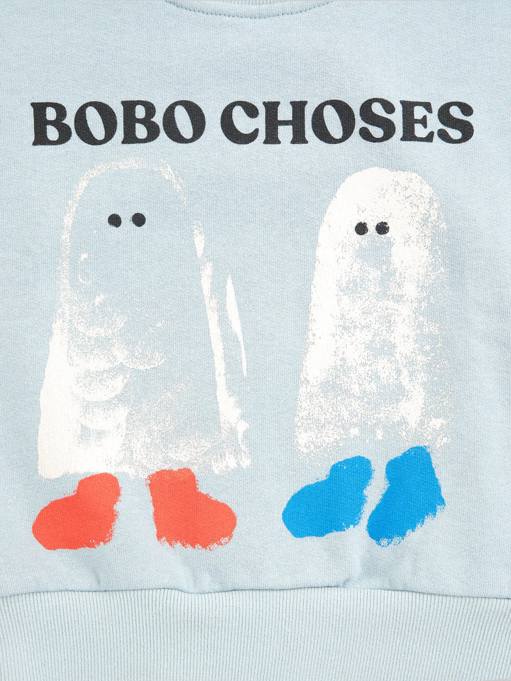 Booty Ghosts blue baby sweatshirt