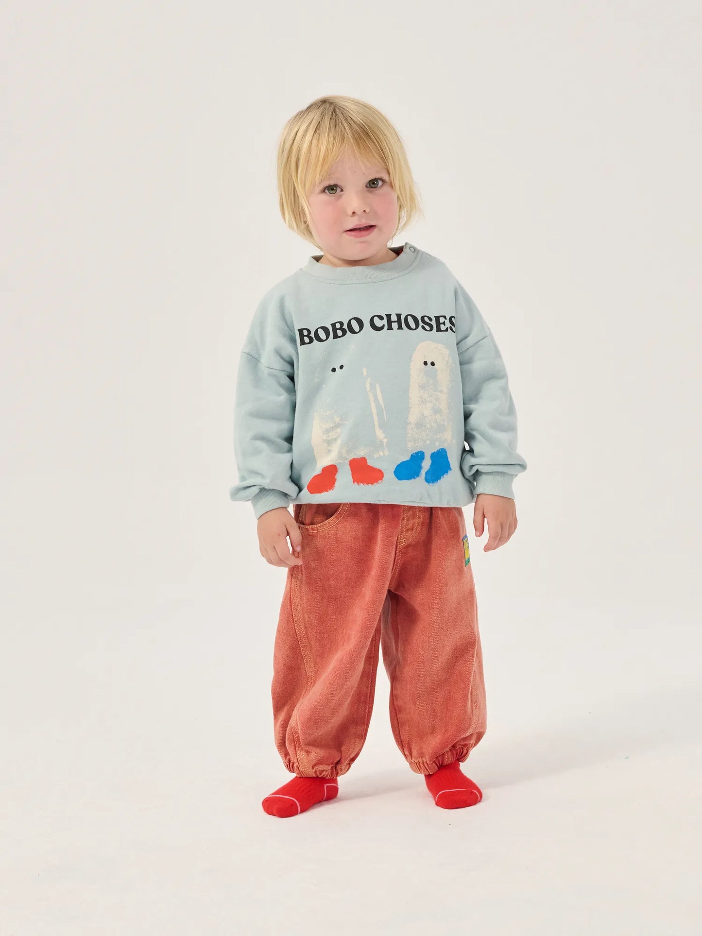 Booty Ghosts blue baby sweatshirt