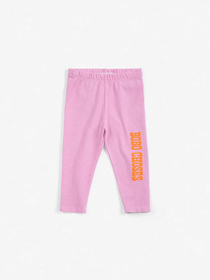 Bobo Choses Pop baby pink leggings