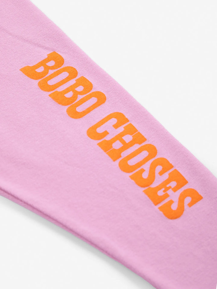 Bobo Choses Pop baby pink leggings